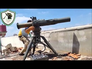 protitankový systém USA TOW Sýrie